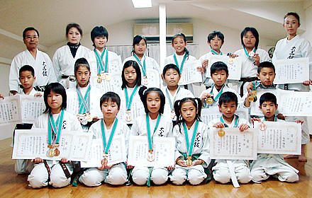 第20回京都市少年少女空手道選手権大会