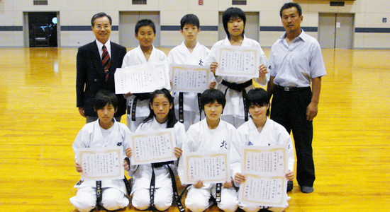 第18回京都府中学生空手道選手権大会